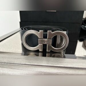 Salvatore Ferragamo men’s leather belt